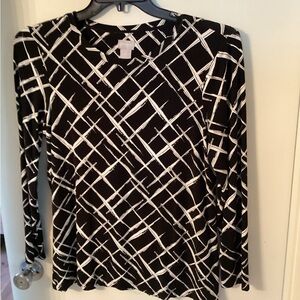 4 Chicos long sleeve tops Size 2
